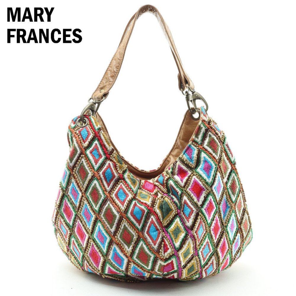Mary Frances Hobo Bag Shoulder Purse • Multi Color